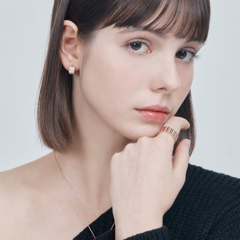 ELLE Jewelry Ella One Tunnels Cubic Ring ELBRWR131