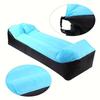 Sofá de Aire Inflable para Exteriores, Sillón Inflable Plegable Portátil, Silla Tumbona de Aire Ergonómica Anti Fugas para Exteriores, Playa, Senderismo, Picnic