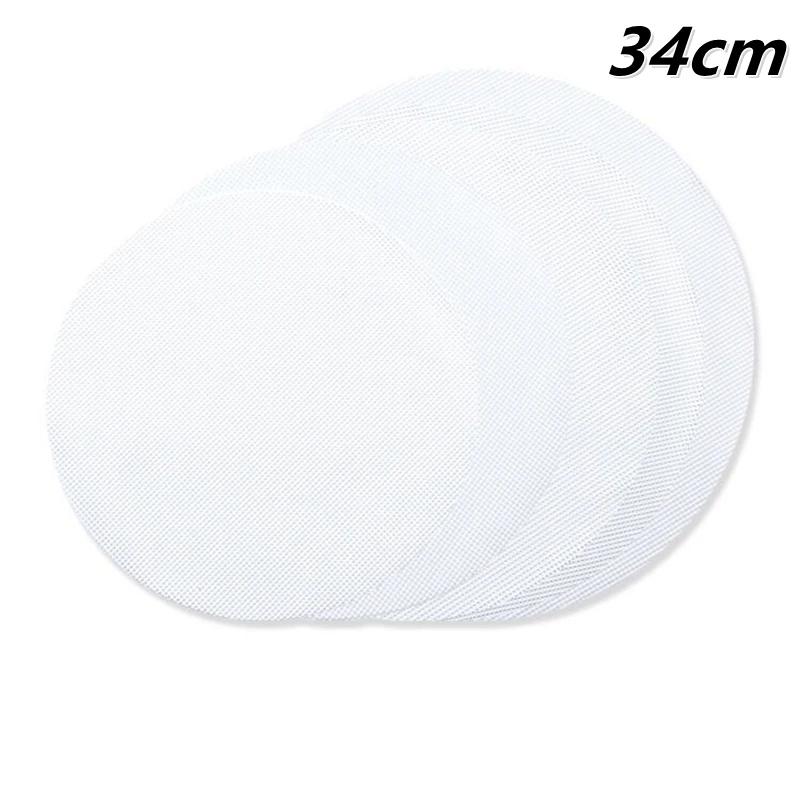 10PCS Non-stick Silicone Steamer Mesh Mat Reusable Round Bamboo Steamer Liner Kitchen Dim Sum Dumplings Buns Steamed Pad