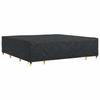 Solid Black Furniture Cover 300 x 300 x 70 cm 210D
