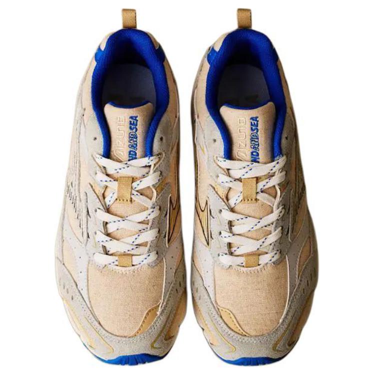 WIND AND SEA X Mizuno MXR OG Mojave Desert Directoire Blue Unisex Sneakers Cream Snow-White D1GD242301
