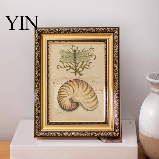 Vintage Style Picture Frame 5/6/7/8/10-inch A4 Photo with Acrylic Front, Display Holder Decorative for Tabletop, Family Decoration Home Office