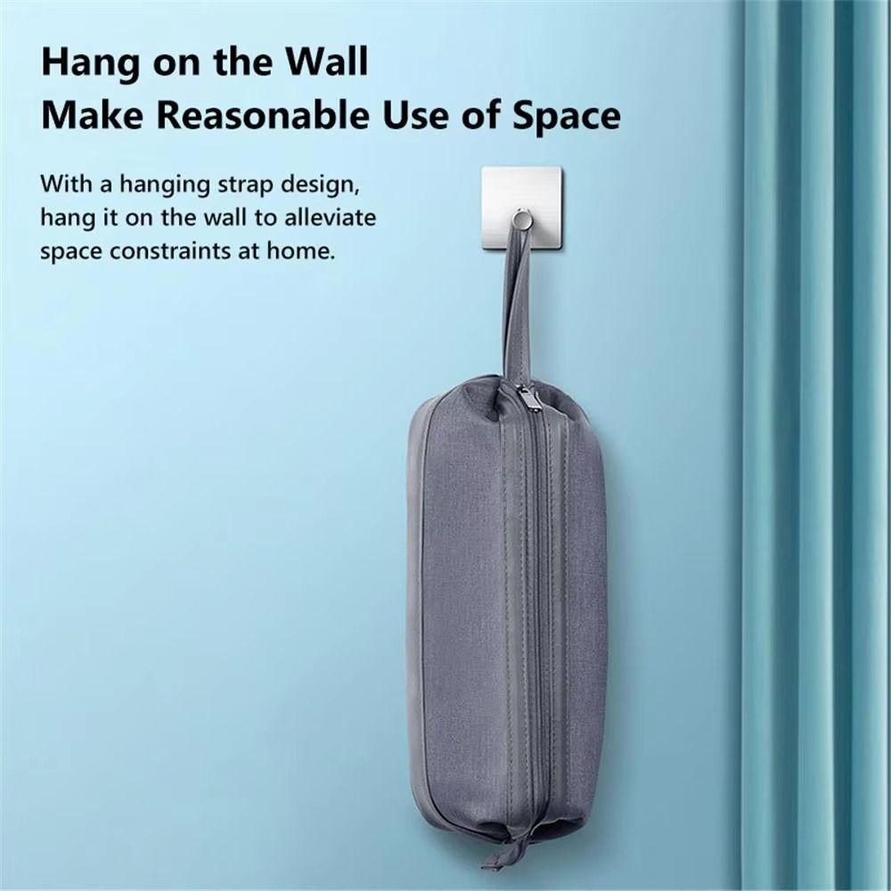 Dustproof Hair Dryer Storage Bag Portable Curling Iron Organizer  Hair Care Accessories