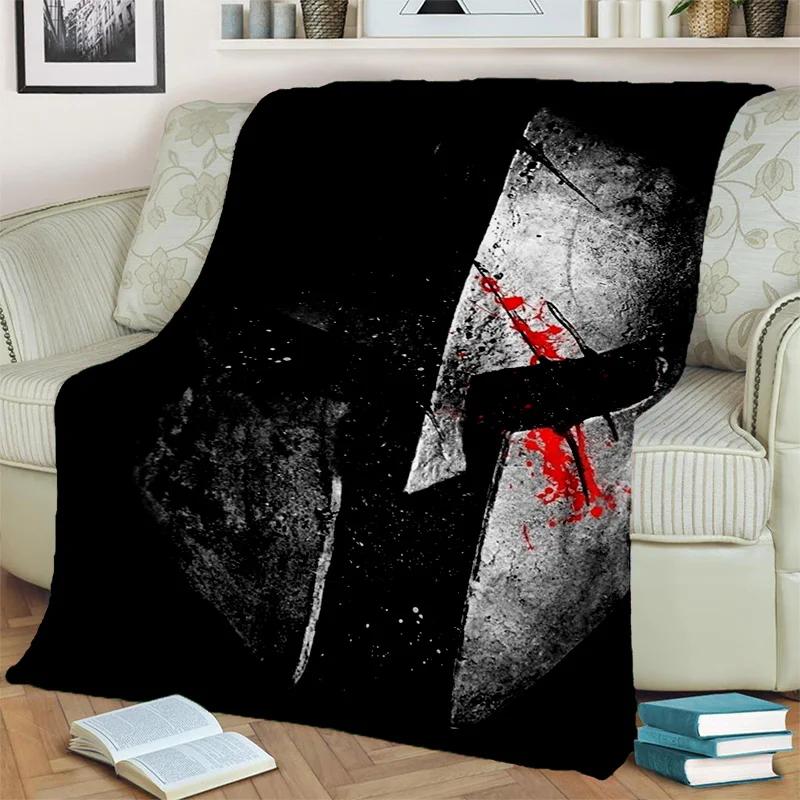 Templar Cavalier Knight Crusaders Games Blanket,Soft Throw Blanket for Home Bedroom Bed Sofa Picnic Travel Office Cover Blanket