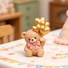 1Pc Triumphant DIY Balloon Gift Bear Scented Candle Drop Glue Mold Love Balloon Bear Decorative Silicone Mold
