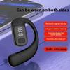 1pc Single Bluetooth 5.4 Ear Headphones Clip-On Headset Fashion Earbuds
