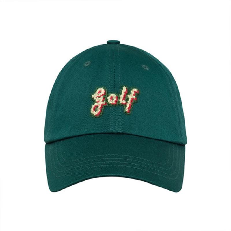 

LOLONG Golf NEEDLEPOINT HAT - GREEN FREE