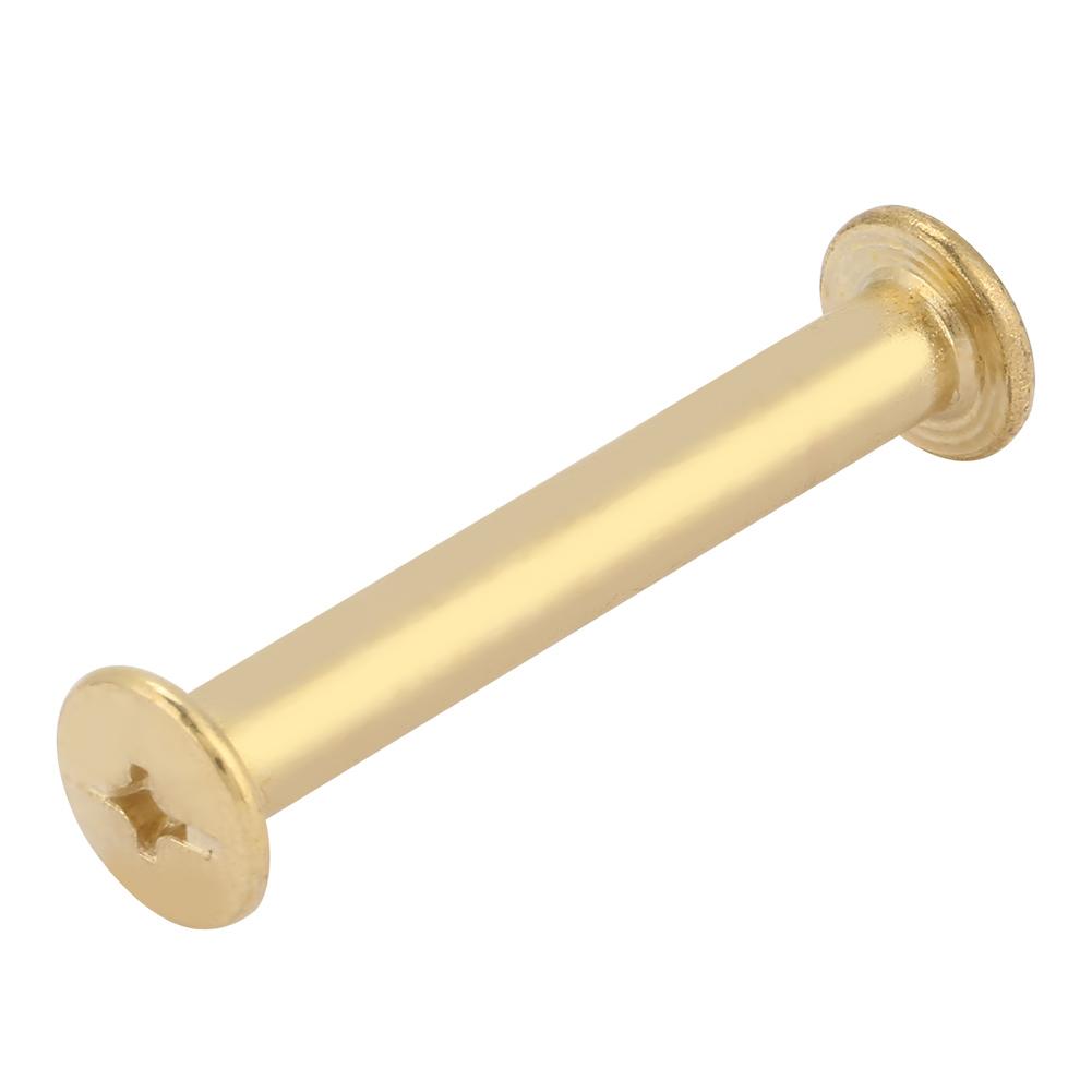 20pcs M5 Flat Head Book Album Rivets Screw Set DIY Craftmaking Rivet (M5*35)