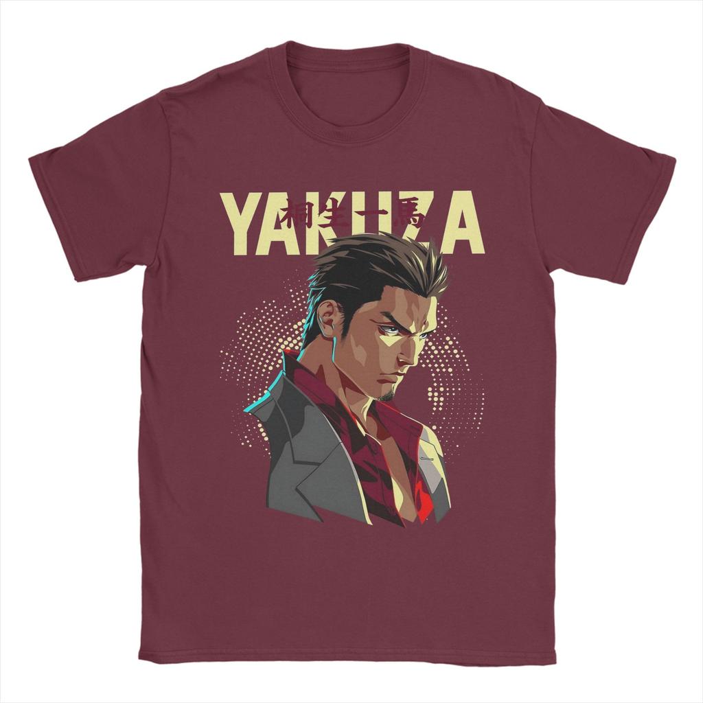 Yakuza Kiryu Dragon T Shirts for Men Cotton Awesome TShirt O Neck  Tees Short Sleeve Clothing Plus Size