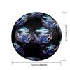 Soccer Ball Colorful Machine Stitched PVC Size 5 Team Training Competition Ready Durable High-Bounce Cool Sports Gift