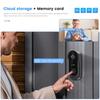 Smart Video Doorbell-Wireless WiFi Security Camera with Night Vision,two-way Audio,real-time Notification,cloud Storage,smart Home Security Doorbell