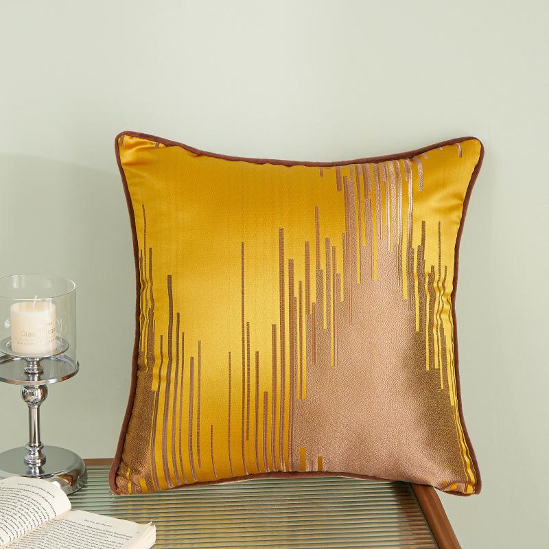 Pernă de spate Jacquard de înaltă precizie Pernă de lux ușor Pernă de pat Pernă de noptieră