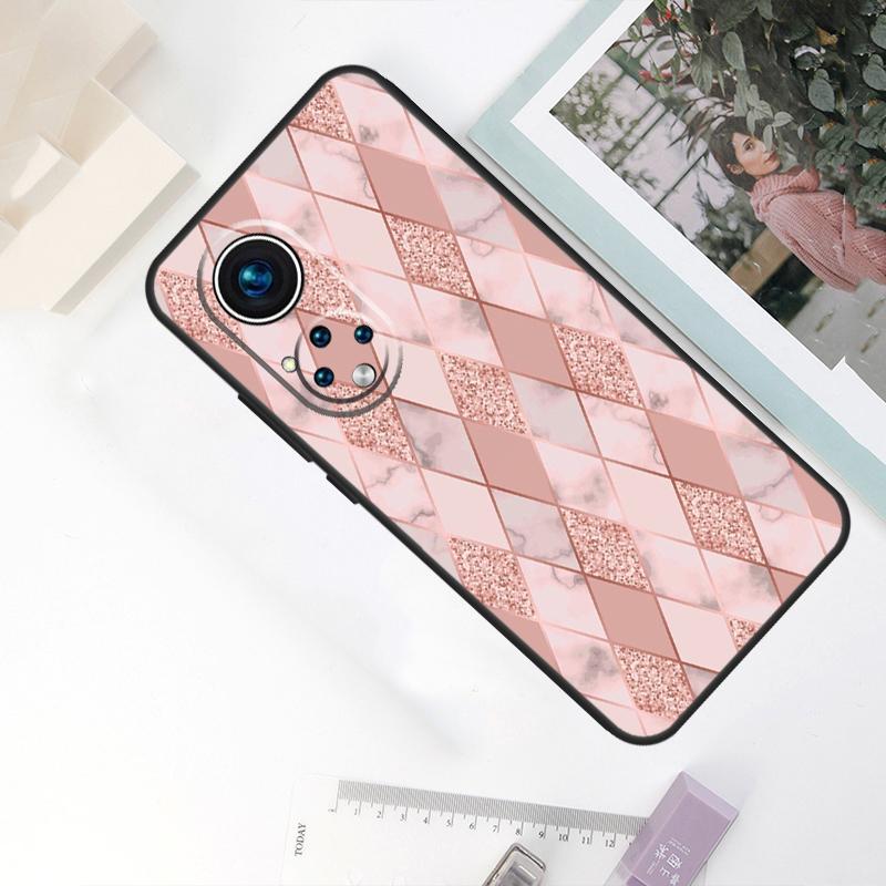 Love Rose Gold Style Case For Honor Magic 6 Pro 5 7 Lite Cover For Honor 400 200 50 70 90 X9 X8a X8b X9a X9b X9c