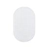 DIY Plastic Weaving Plastic Mesh Cloth Handmade Craft Bags Making Grid Hook Oval Knitting Crochet Bags Bottom Bag Accessories