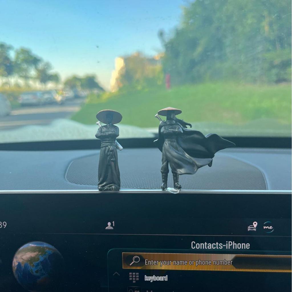 Hanjiang Ancient Knight Swordsman Car Ornament - Center Console Display