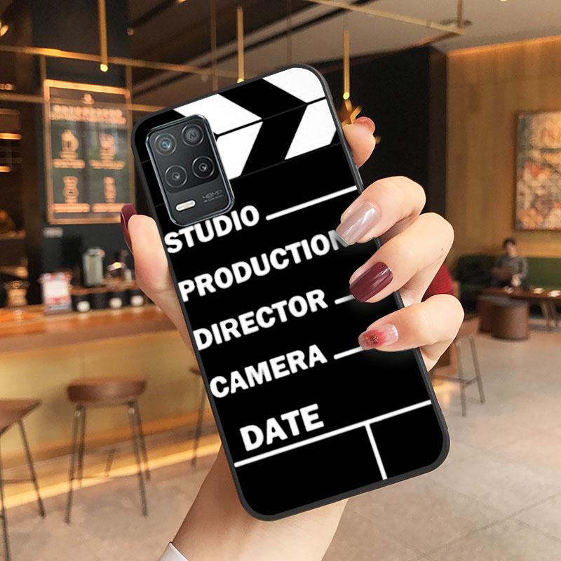 Movie Clapperboard Phone Case for OPPO Realme 8 7 6 6i C3 C21 C21Y C11 X3 SuperZoom A94 A74 A91 A53S A54