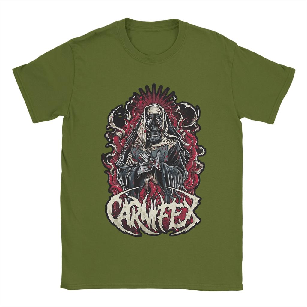Unisex TShirts Graveside Confessions Carnifex Death Metal Novelty Pure Cotton Tees Short Sleeve T Shirt Crewneck Tops Gift Idea