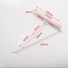 Right Triangle Corner Supports Invisible Furniture Fasteners for Beds/Cabinets/Shelves, Hidden Wall Brackets  Floating Shelves