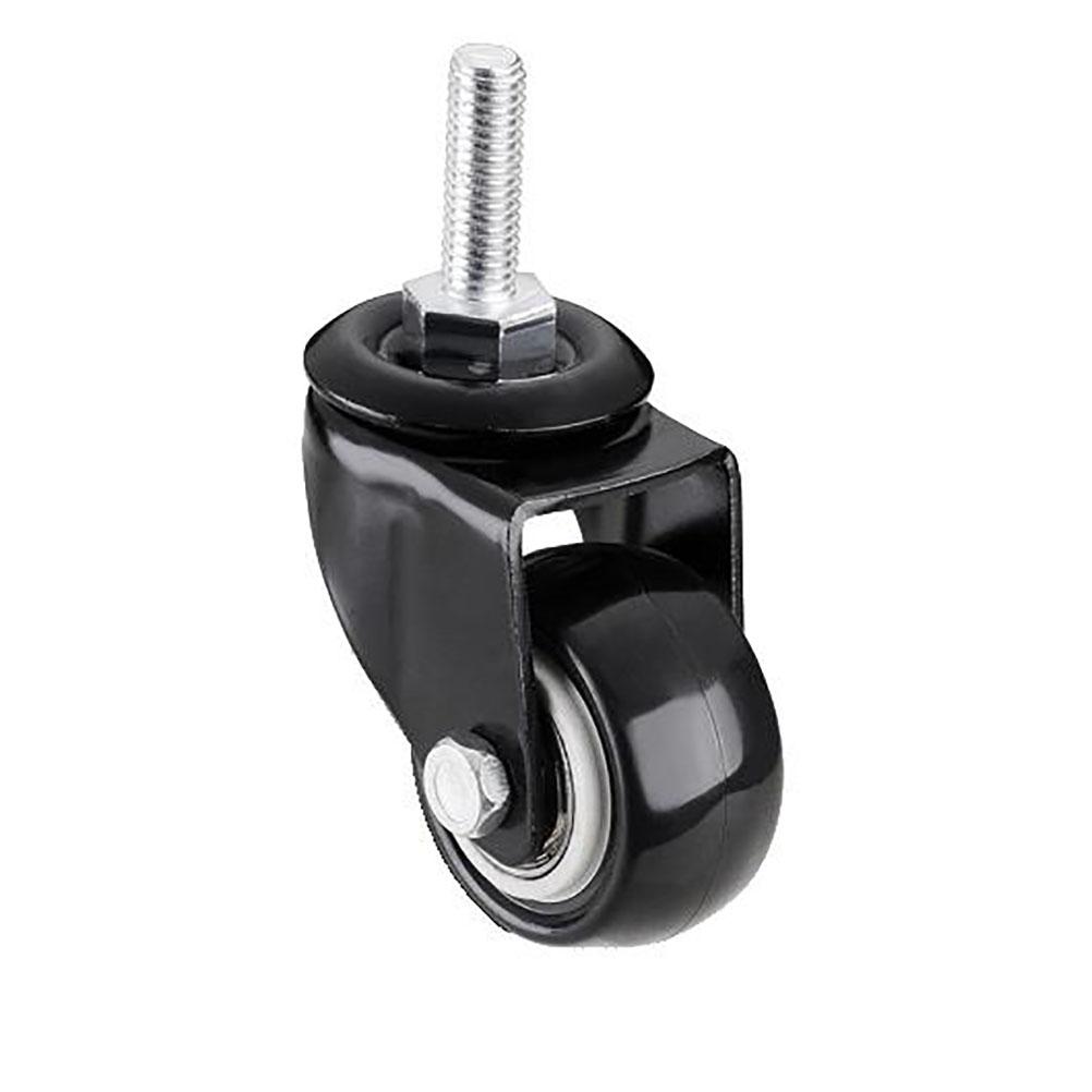 4 ks 2palcová M8x25mm 463LBS Univerzální sada koleček pro kancelářskou židli pro velkou zátěž 2 kolečka s brzdou
