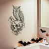 Halloween 3D Wall Breaking Mummy Witch Wall Sticker Self Adhesive Horror Decor
