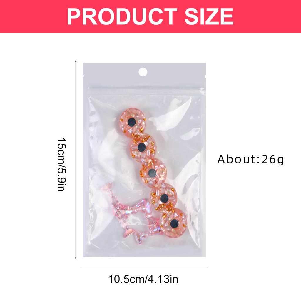 5 Stück Nail Art Displayständer für den professionellen Salongebrauch Praktische ABS-Basis und Kippschutzdesign für Salon- und Heimgebrauch