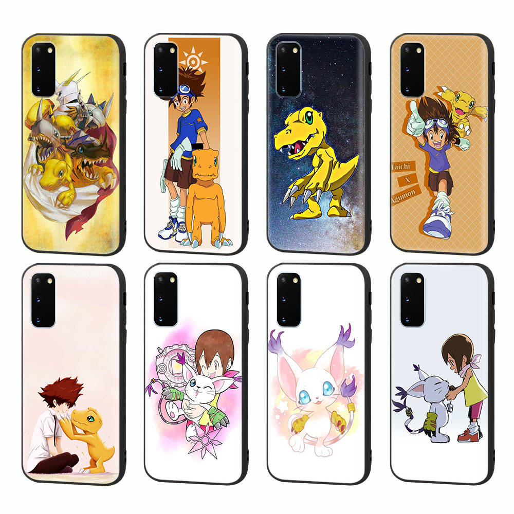 WD8 Digimon Gomamon TailmonBlack Sofe Fall für Xiaomi Poco X6 X4 M5 M6 F5 F6 C65 C55 C50 C51 C40 Pro Redmi 14C A3X 13C 12C 11T 10A 9C Hinweis 7 6 8A Plus