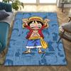 Starring the Japanese cartoon ONE PIECE Monkey D. Luffy carpet is suitable for living room and bedroom doormats office balcony decorative carpet V21
