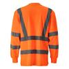 Mascot Mens Melita Hi-Vis Safety Sweatshirt