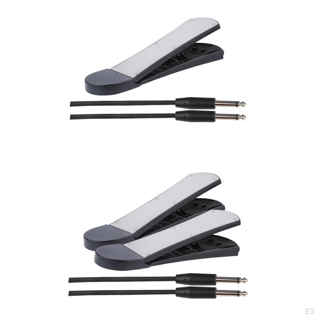 Drum Pedal Accessory Equipment Practice Pad Replacement with Connect Cable Training Percussion