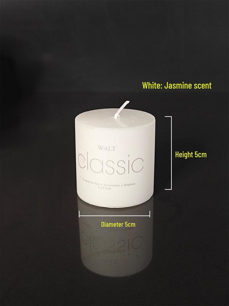 Set of 3 Aromatherapy Candles with Holders – Smokeless, Fragrant, and Ideal for Emergencies or Romantic Occasions.