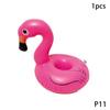 Flamingo Swimming Pool Drink Cup Stand Holder Float Toy Coasters Inflatable Drink Holder For Beverage Bottle Pool Party Kids Toy