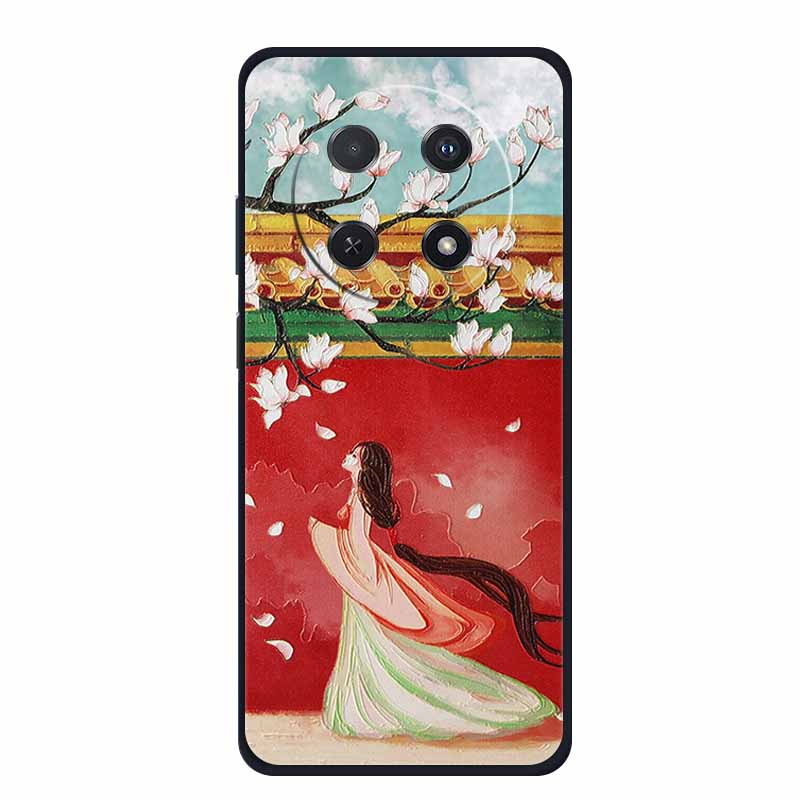3D Emboss Case For Huawei Nova 14i Phone Case Coque Flowers Silicone Soft Back Cover For Huawei Nova 13i Y91 12i Case Funda Para