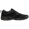 Mizuno Wave Rider Comfortable Fabric Slip-Resistant Durable Breathable Low-Top Casual Running Shoes Men Sneakers Black J1GC217915
