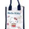 New Sanrio Hello Kitty Collaboration Hello Kitty Cotton One Shoulder Handbag Women's Ecru BH-5002