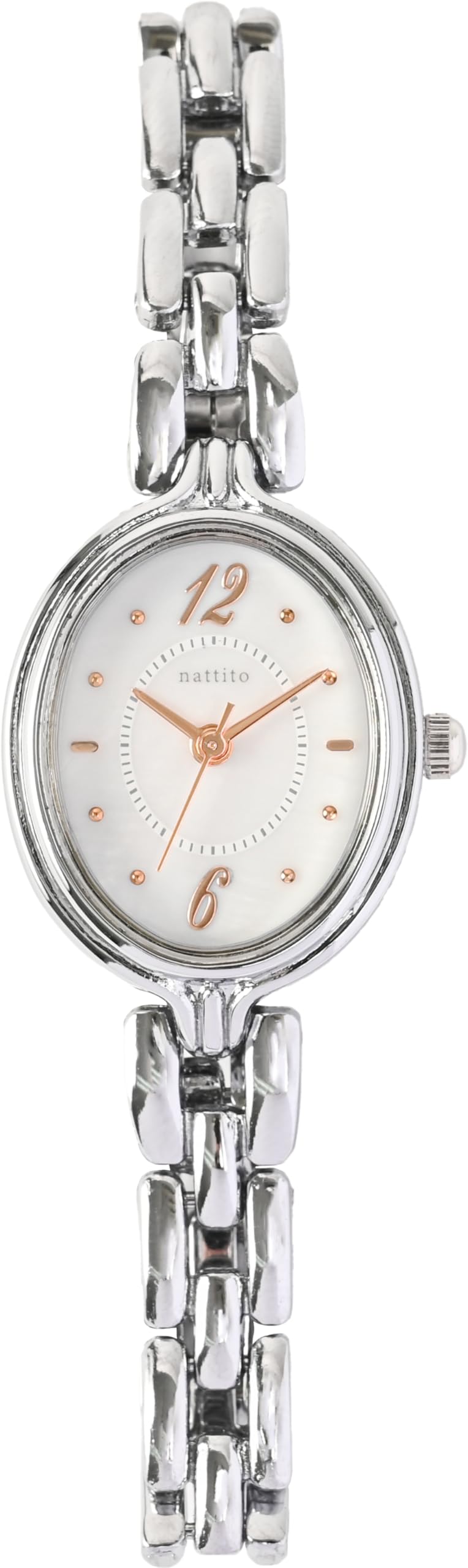 

[Fieldwork] Женские часы 3 ATM Водонепроницаемые Ежедневные Водонепроницаемые Корпус Циферблат Металлический Браслет WP Cielda Silver JN034-1