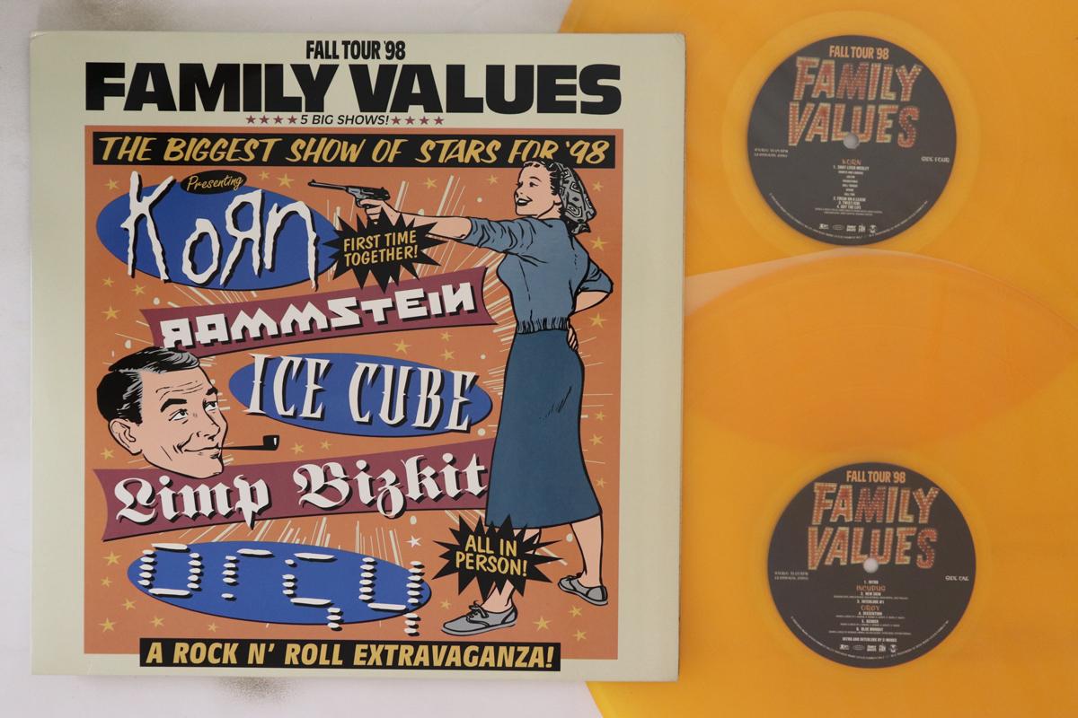 

LP Пластинка РАЗНОЕ - Family Values Tour 98 E269904 EPIC 1999 US Rock Б/у