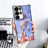 Floral Skull Flower Skeleton Plating Phone Case For Samsung Galaxy S24 S25 FE S26 Edge S23 Ultra S22 S21 Plus S20 Anti-Fall Aira