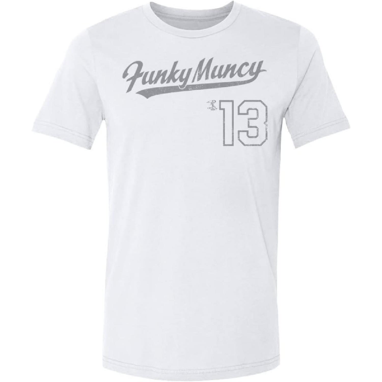 Футболка 500 LEVEL Макса Манси - Макс Манси Funky Muncy 2019 Игровой уик-энд Скрипт XXXXXL белый