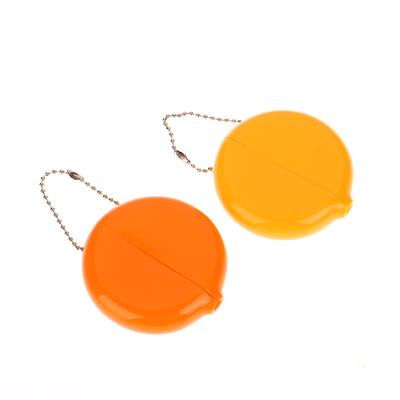 Men Women Zero Wallet Silicone Round Shopping Malls Portable Utility Multifunctional Compact Male Female Storage Bag