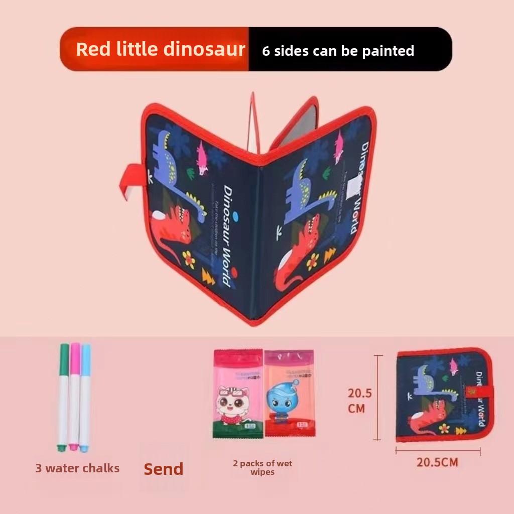 Children's Drawing Board Erasable Painting Book Coloring Water Chalk Cartoon Household Multi-functional Graffiti Drawing Board