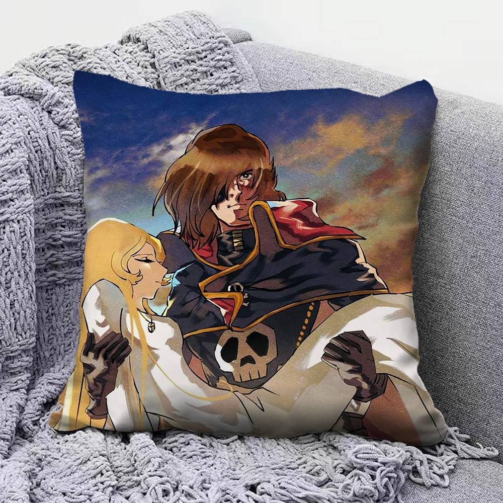 Anime Galaxy Express 999 Maetel Home Sofa Cushion Covers and Aecorative Custom Pillow Covers