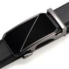 Belt Men's Alloy New Automatic Buckle Cowhide Pants Belt Business Casual Trend Middle Aged and Young Belt Men