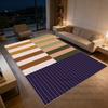 Bauhaus Geometric Abstract Style Living Room Rug Home Decoration Luxury Washable Fluffy Carpet Antiskid Short Velvet Floor Mats