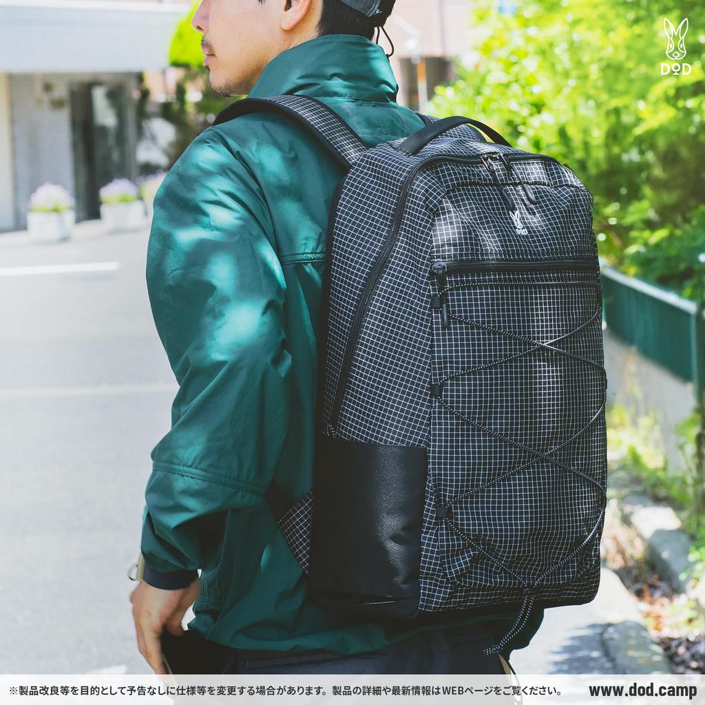 DOD Tsoi Tsoi UHMWPE High Molecular Weight Outdoor Large Backpack, (Ultra Polyethylene), Lightweight, Water-Repellent, Daypack, Travel, Capacity, 23L,