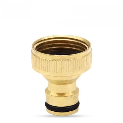 Boquilla de conexión rápida con rosca interna de cobre de 3/4 de pulgada para pistola de agua de lavado de automóviles y grifo.