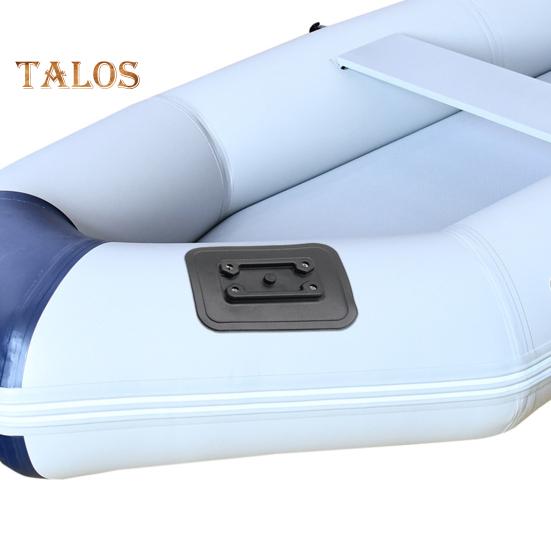 Inflatable Boats Mounting Bracket Glue-on Fishing Rod Holder Support PVC Kayaks Mounting Base Pad for Kayak Inflatable Boat