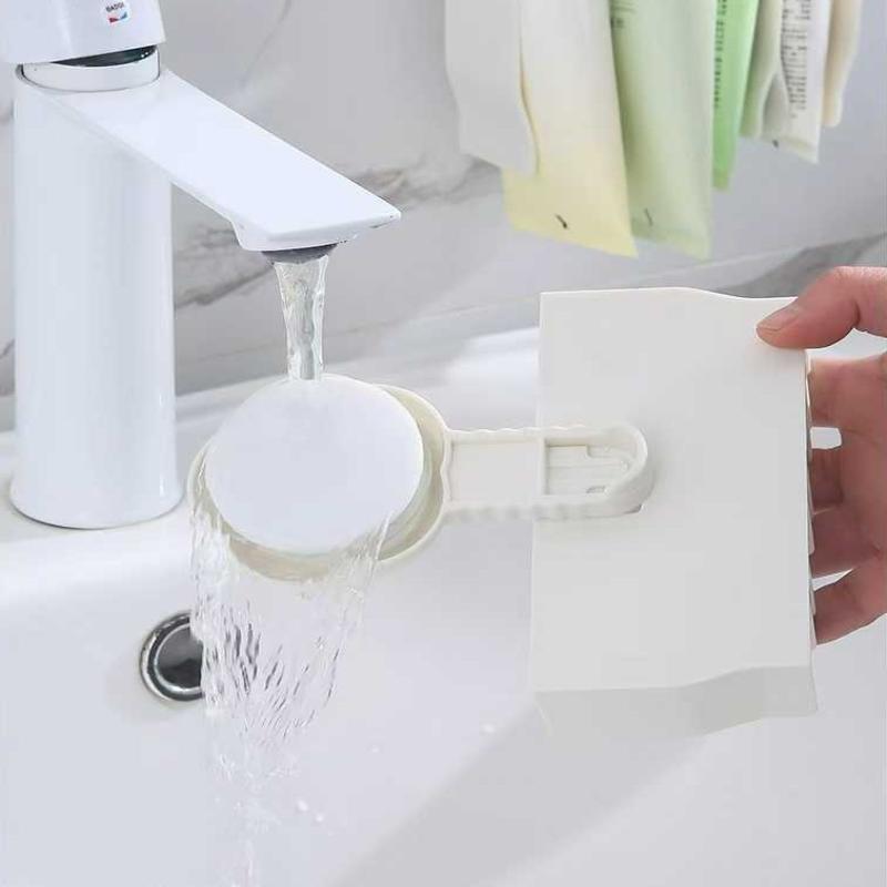 Wall Mounted Suction Cup Hand Cream Storage Rack Multiple Compartment Cosmetics Sorting Box Facial Cleanser Holder Organizer