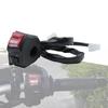 Motorcycle Handlebar Switch Assembly Start Stop Engine Run Start Double Flash Combo Control Motorbike Replacement Parts