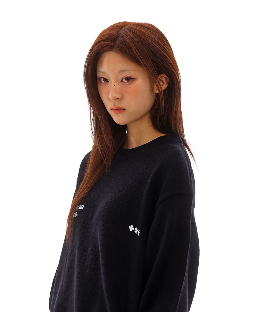 Maidibbeullumemolijeu (Nt) Mm Symbol Logo Knit (Black)