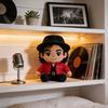 Michael Jackson Plush Toy With Short Pile Fabric For Collectors And Kids